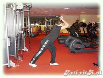 Cable Bent-over Triceps extension