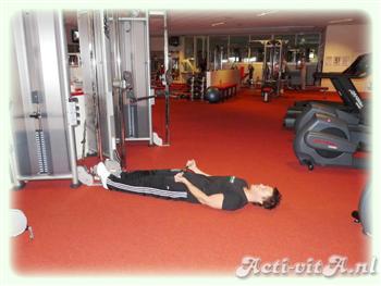 Cable supine curl
